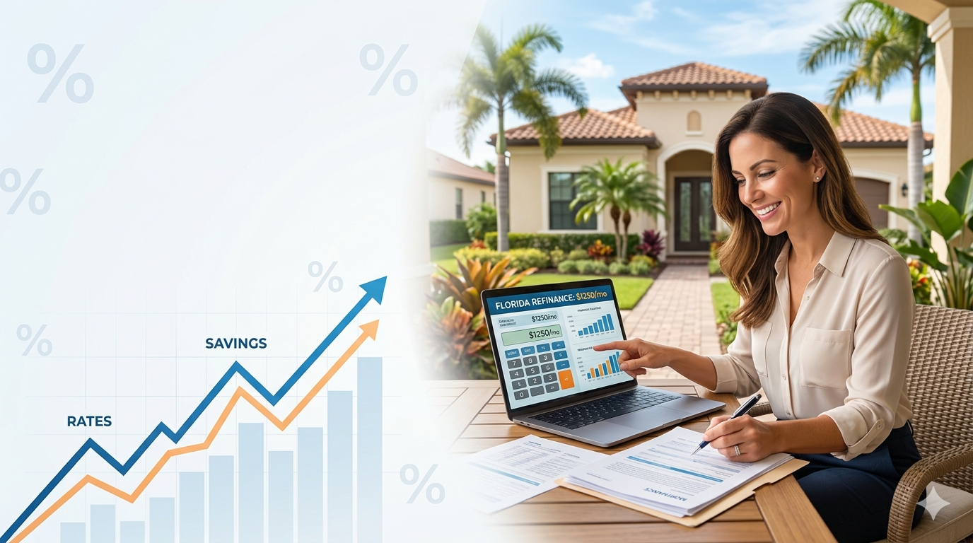 How Much Is the Mortgage Rate in Florida to Refinance?