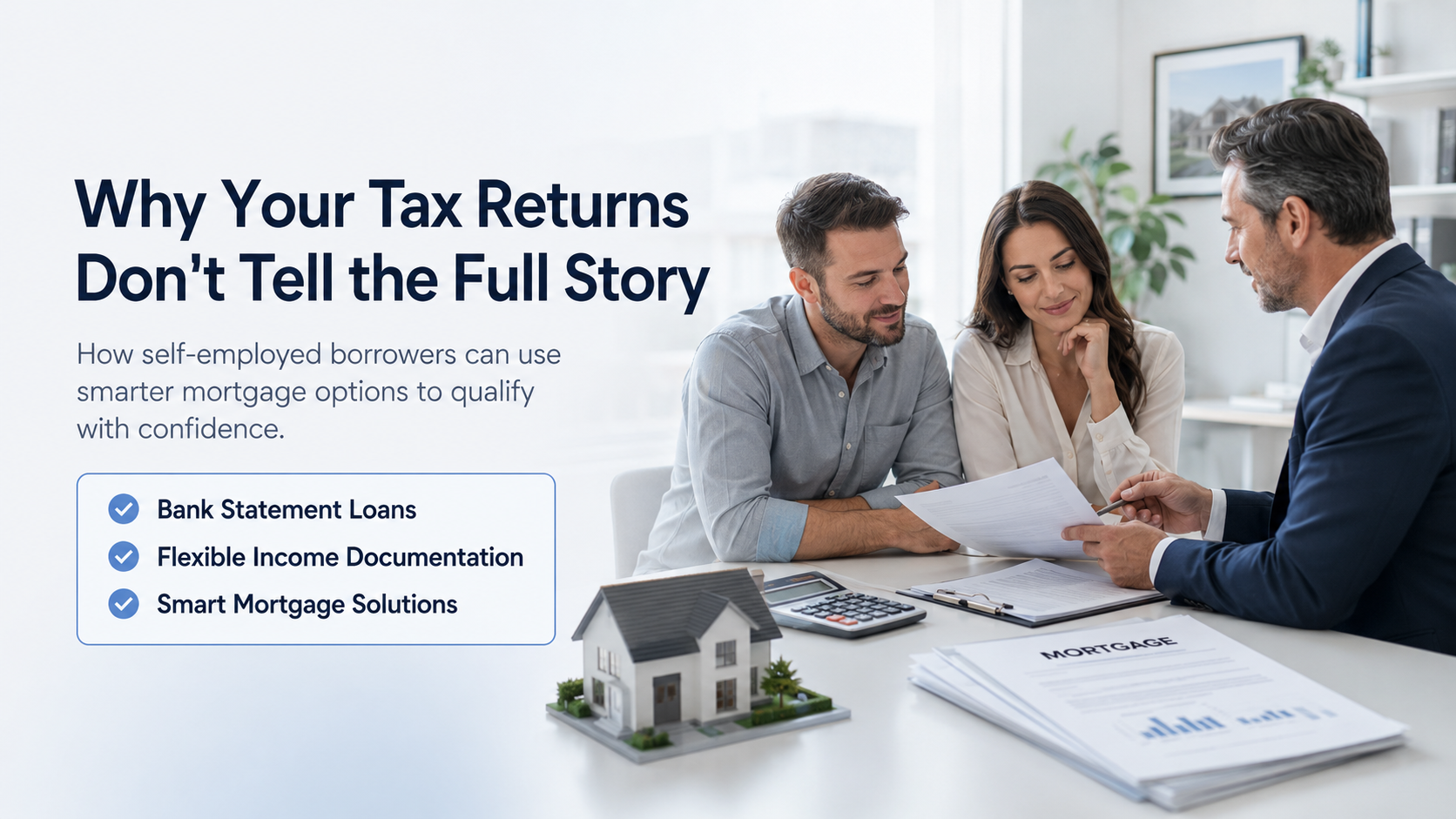 Self-Employed Mortgage: Why Your Tax Returns Don’t Tell the Full Story