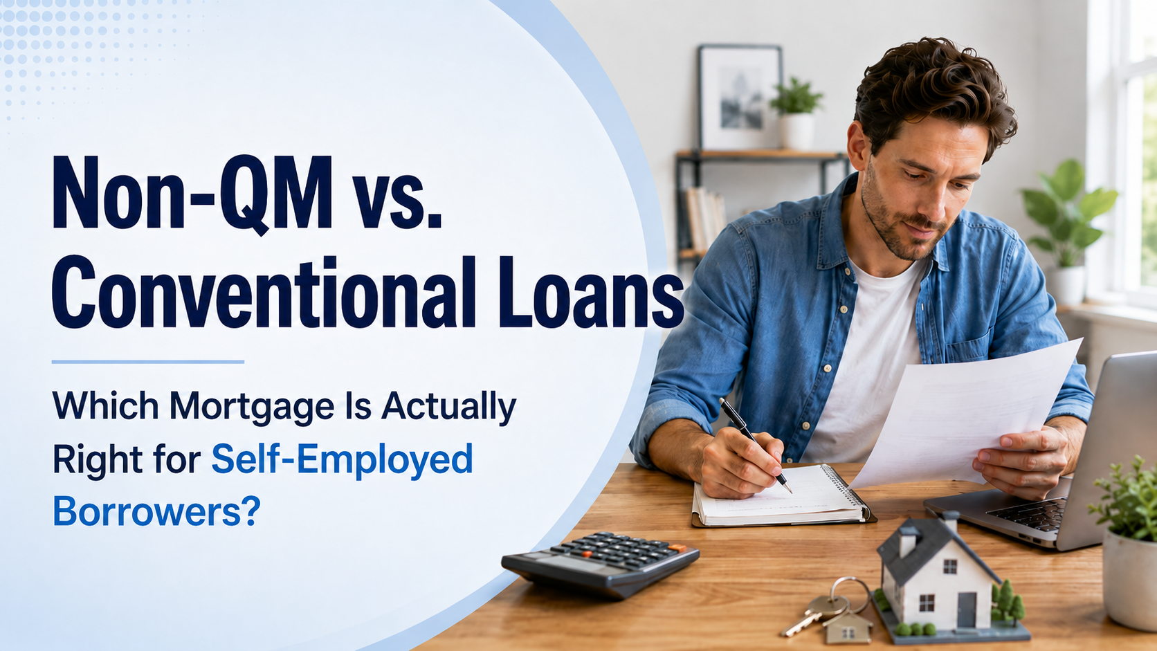 Non-QM vs. Conventional Loans: Which Mortgage Is Actually Right for Self-Employed Borrowers?